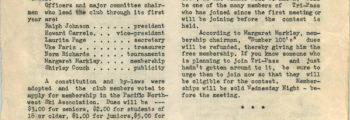 Tripass News January 1950